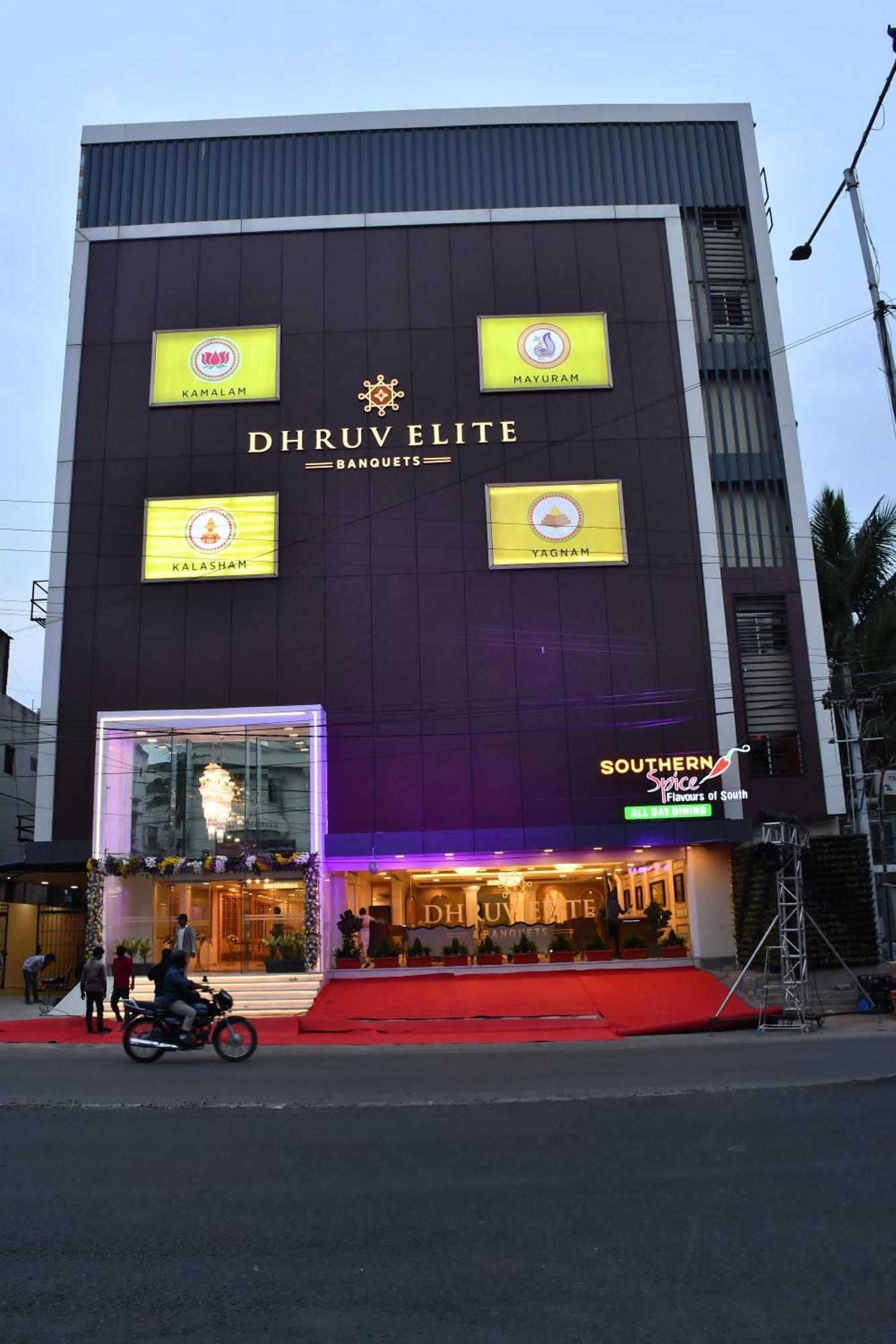 Hotel Dhruv Elite And Banquets Hajdarábád Exteriér fotografie